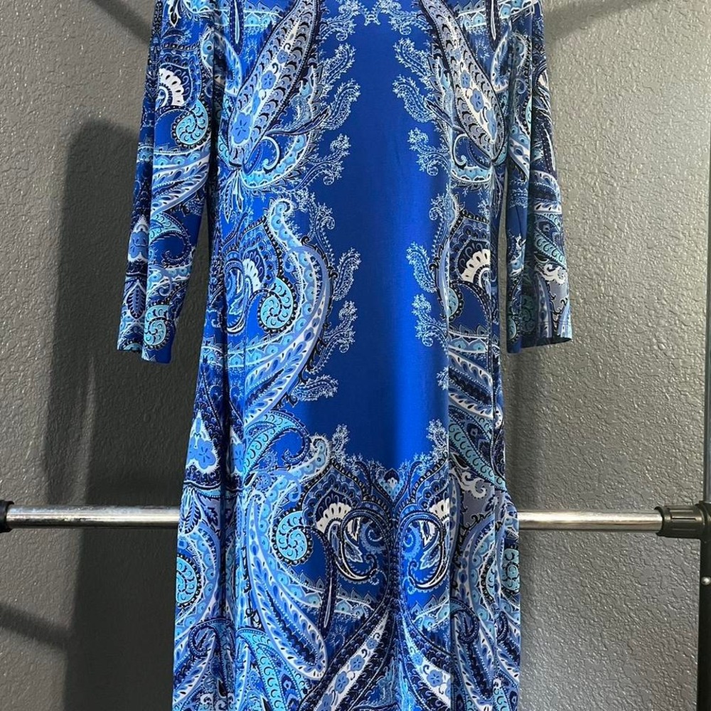London Times Paisley Dress